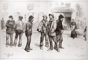 Los desempleados de Londres: 